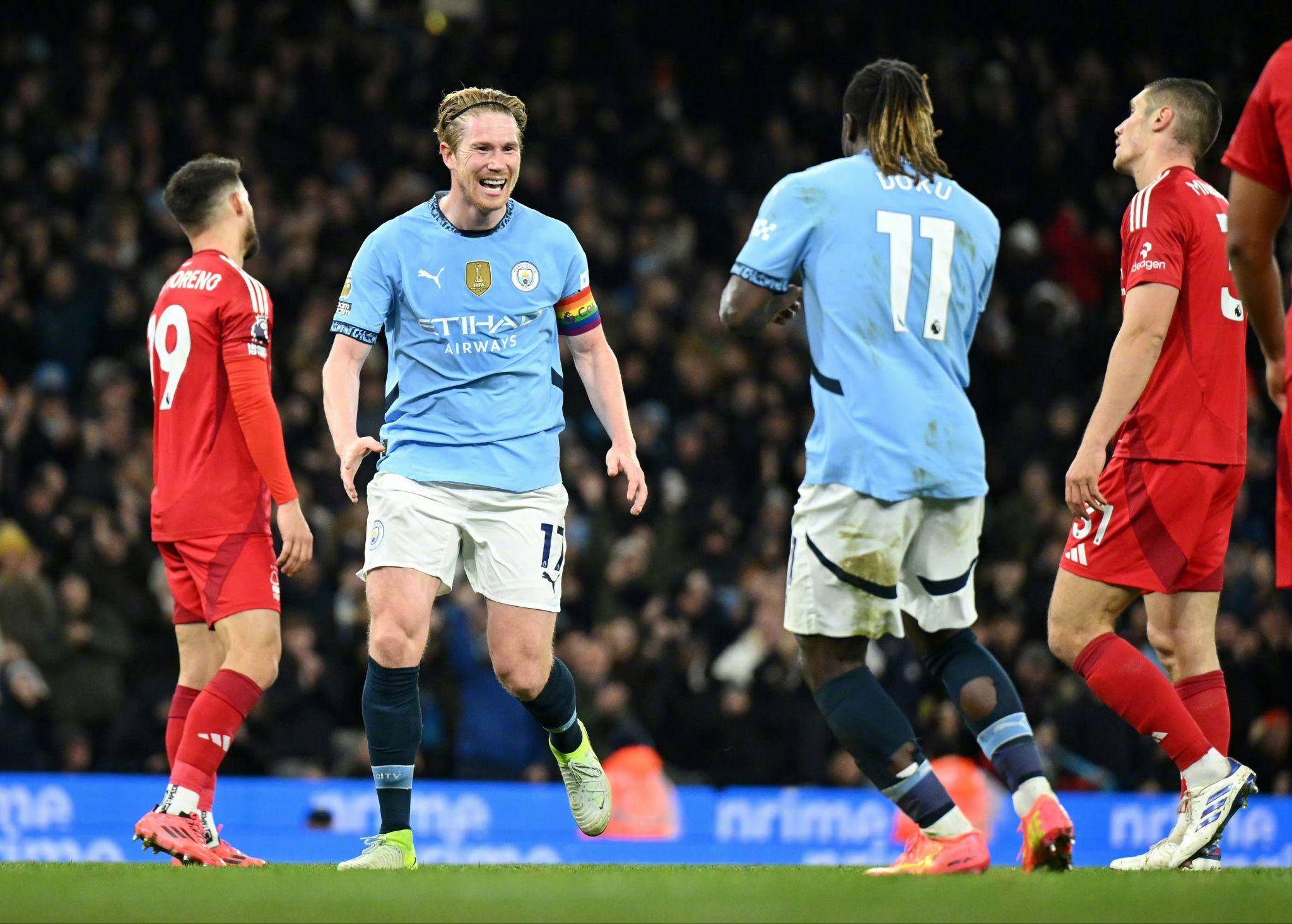 斯特林破门领先，曼城继续压制对手